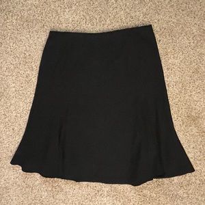 Apostrophe Skirt Size 12 Fully Lined Black